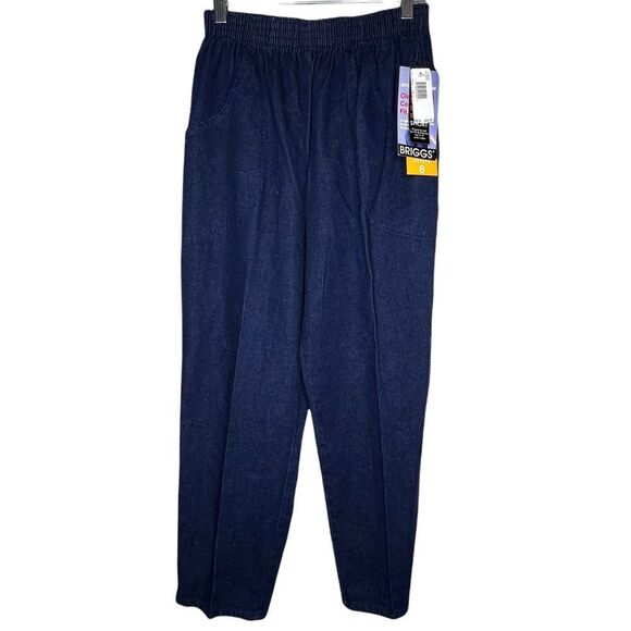 Vintage‎ Briggs Denim Elastic Waist Jeans nwt - Picture 1 of 8